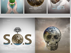 綠色科技，共植未來——環(huán)保公益廣告設計指南與素材分享